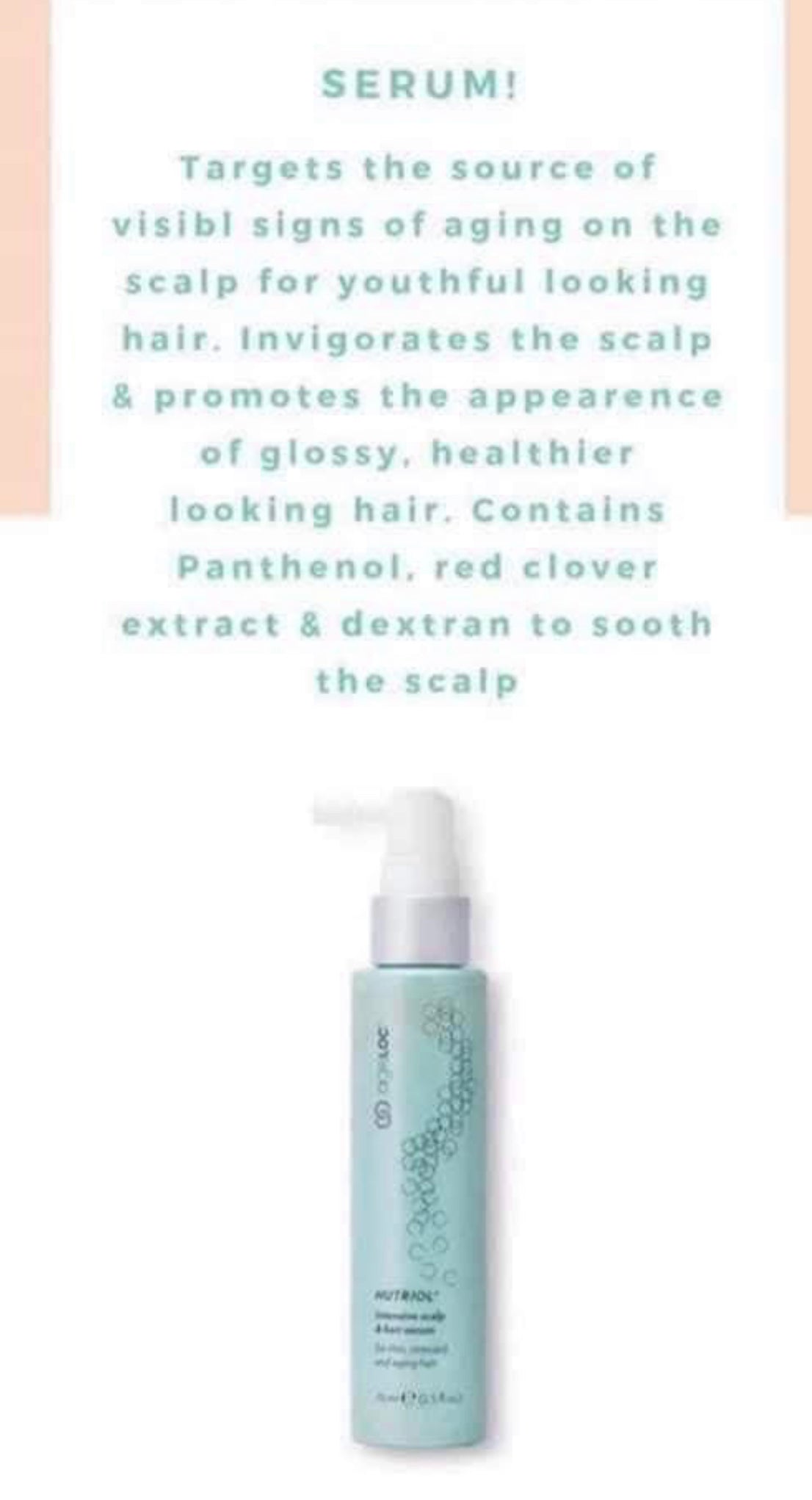 ageLOC Scalp & Hair Serum