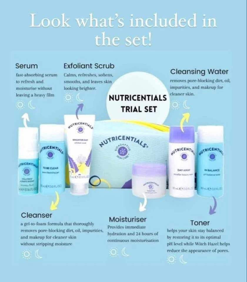Nutricentials Travel Set